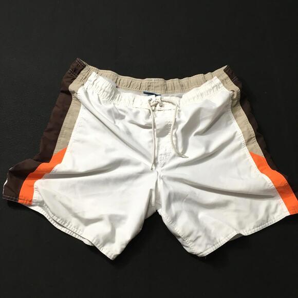 Breakwater Other - Breakwater Swim Trunks Shorts Mens tri  Pattern Mesh Lining Vintage large